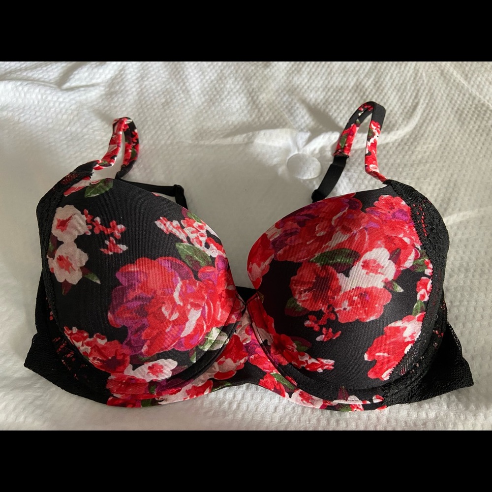 Floral bra